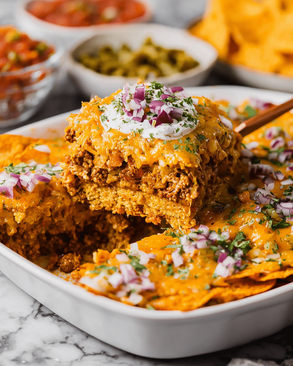 Cool Ranch Turkey Taco Casserole