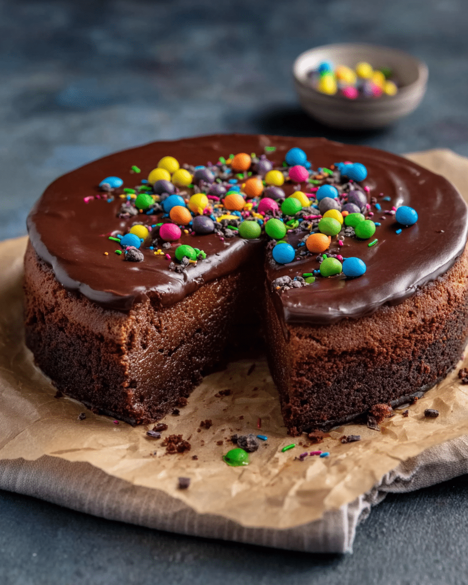Cosmic Brownie Cheesecake