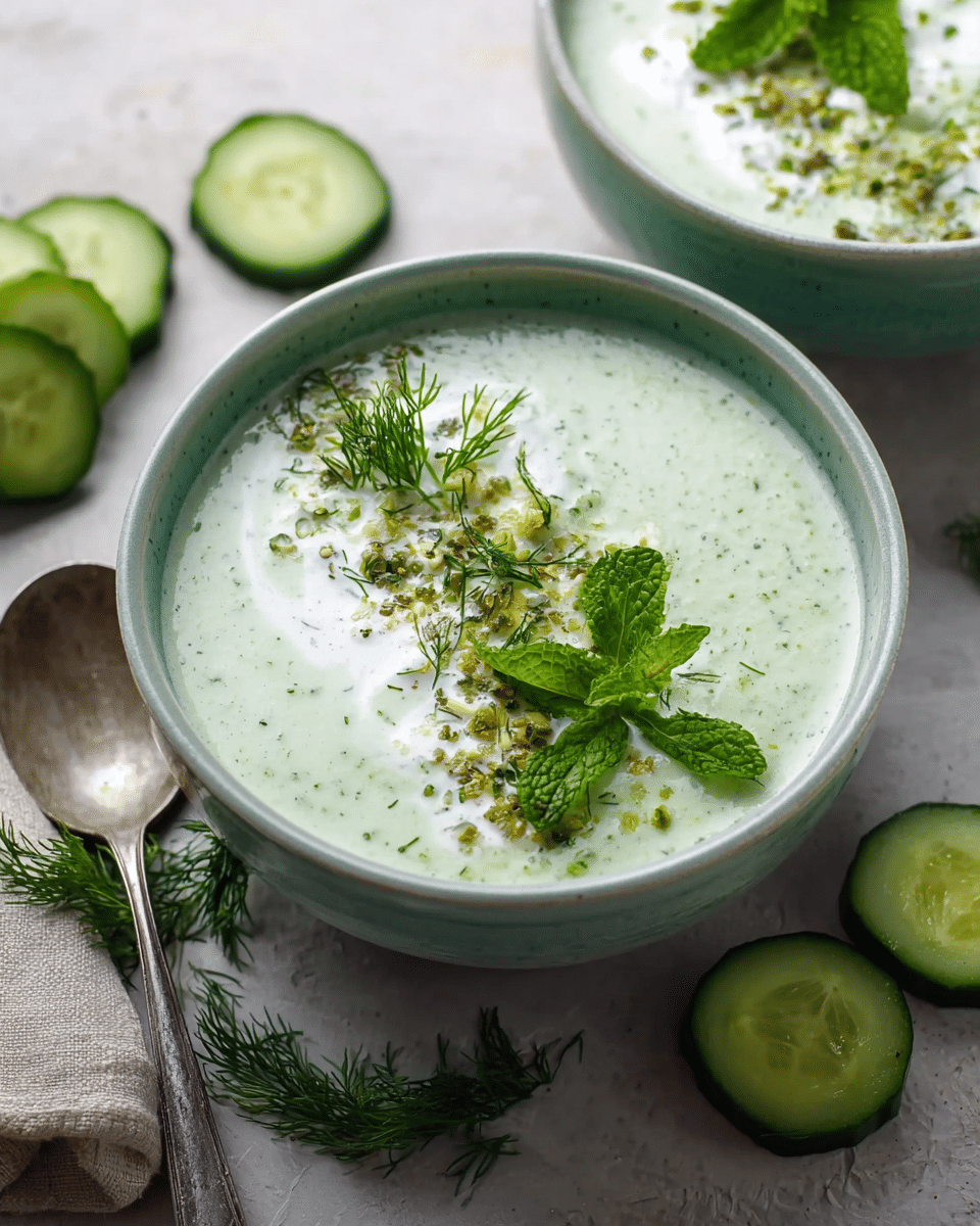Cucumber Yogurt Soup