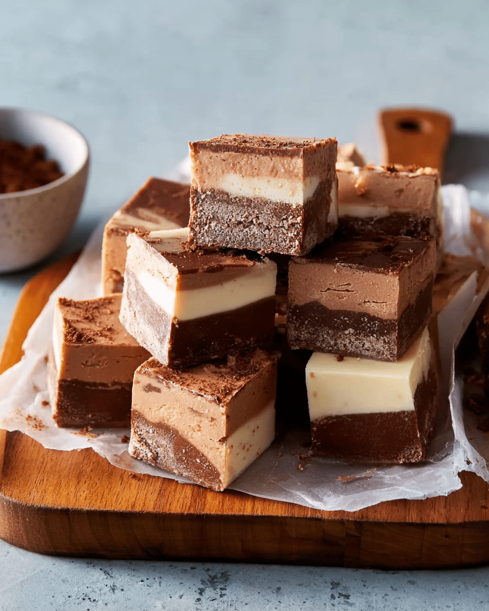 Milo and Nutella Fudge