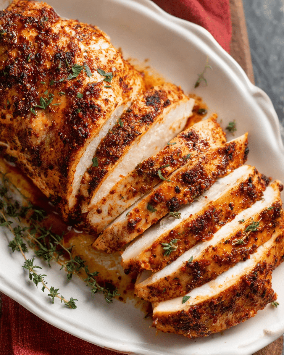Slow Cooker Herb-Roasted Turkey Breast