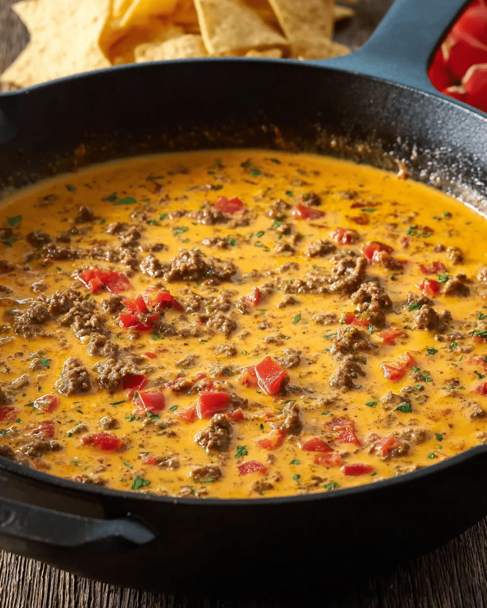 Velveeta Beef Queso Dip