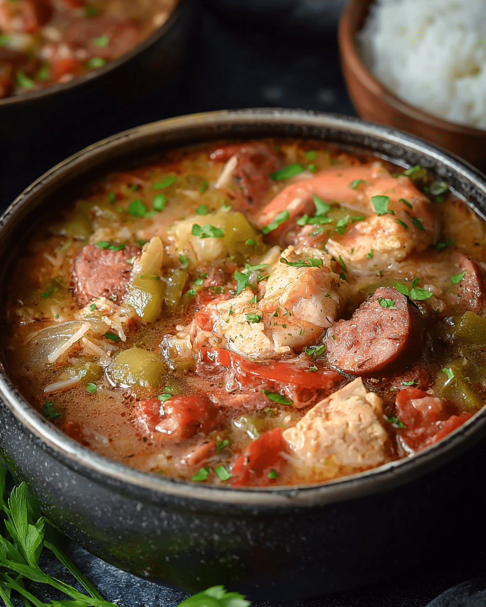 Chicken and Sausage Gumbo