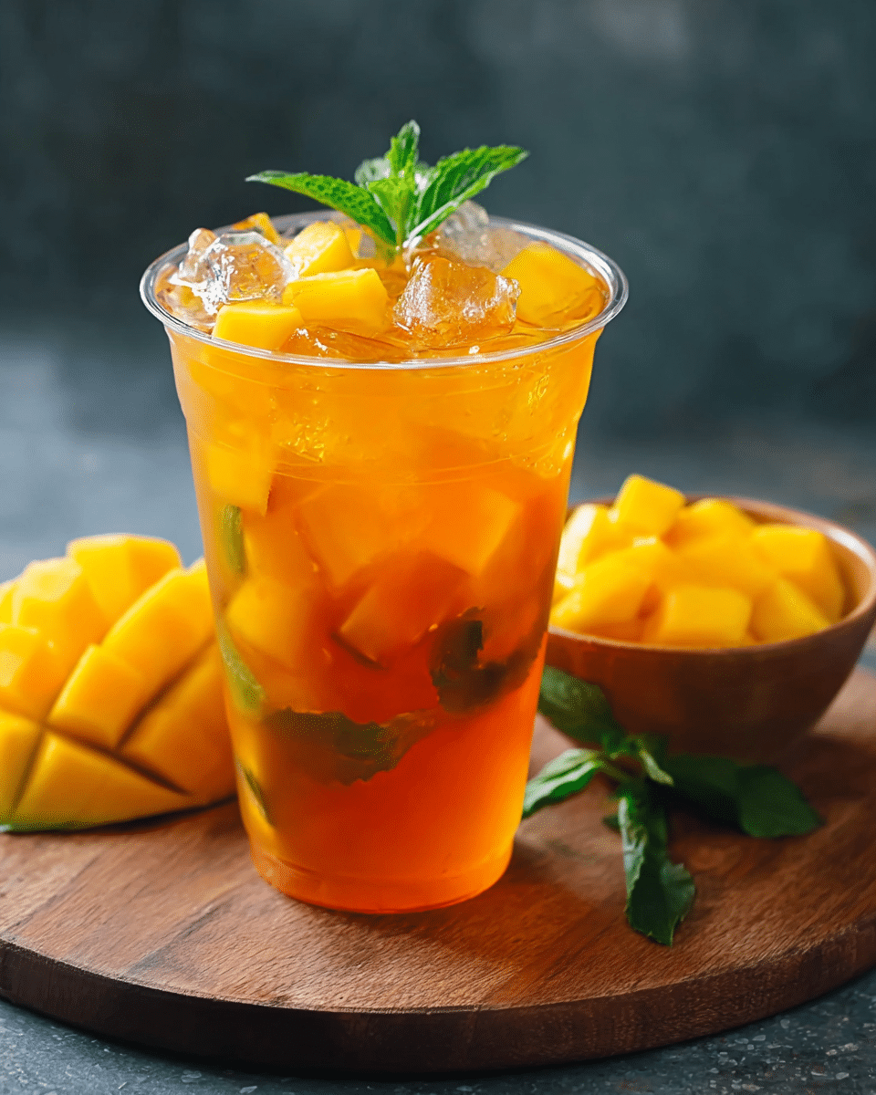 Mango Iced Tea