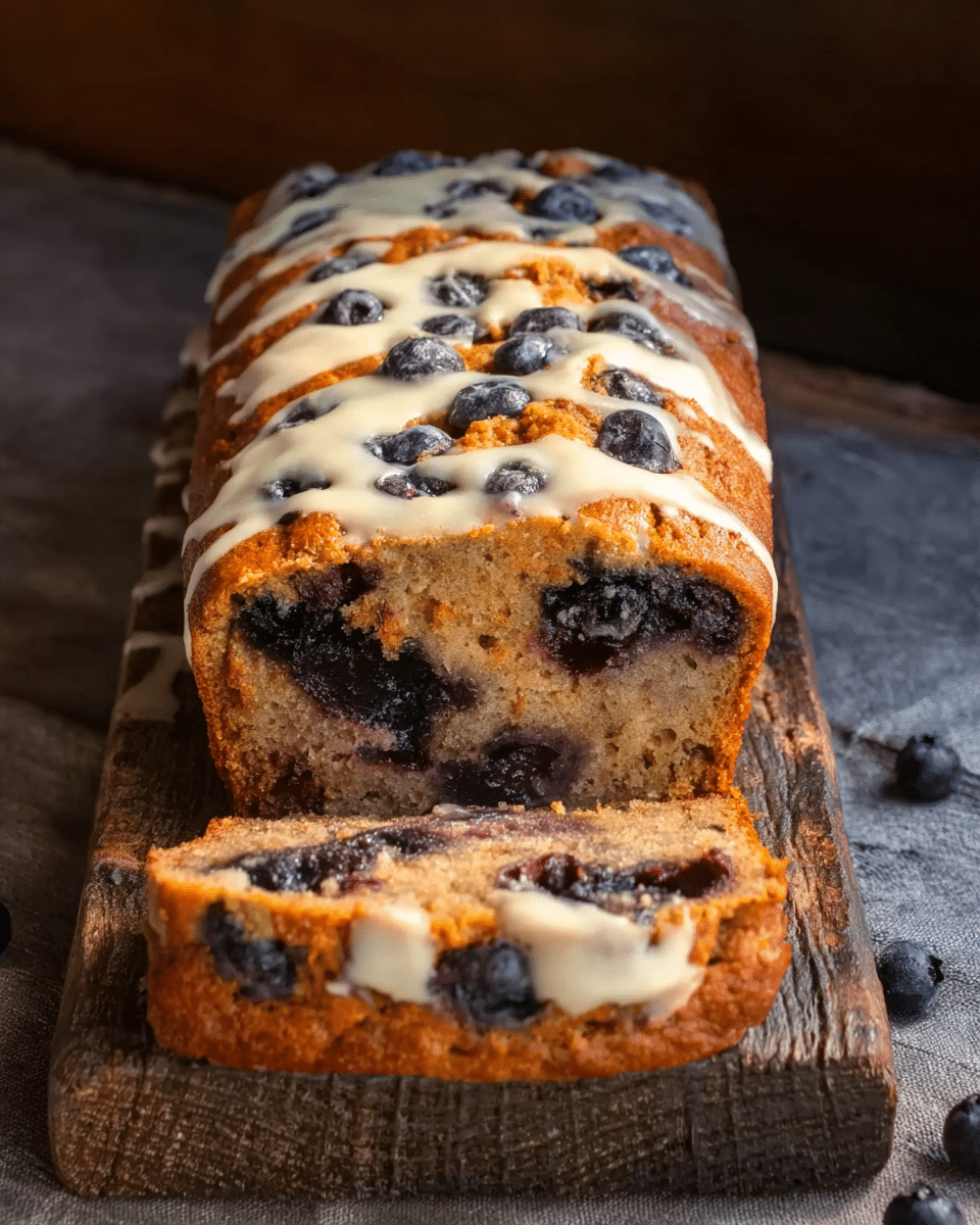 Blueberry Banana Bread