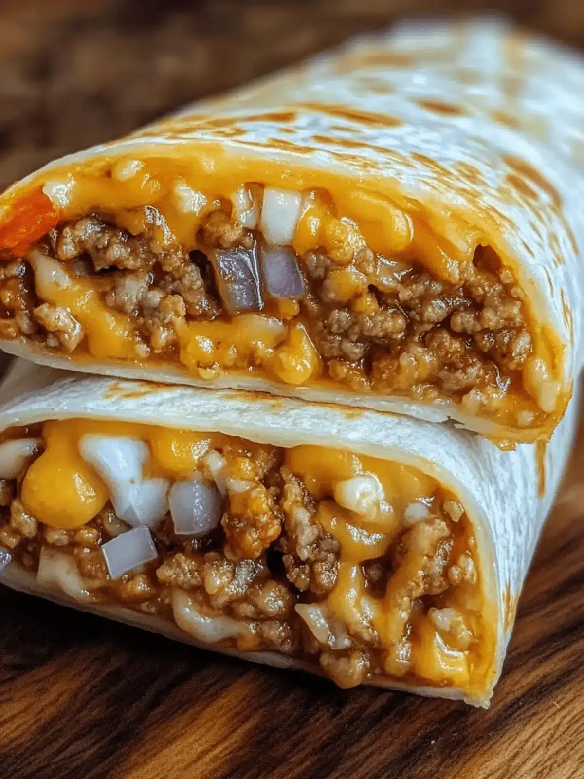 Taco Bell Quesarito Cheesy