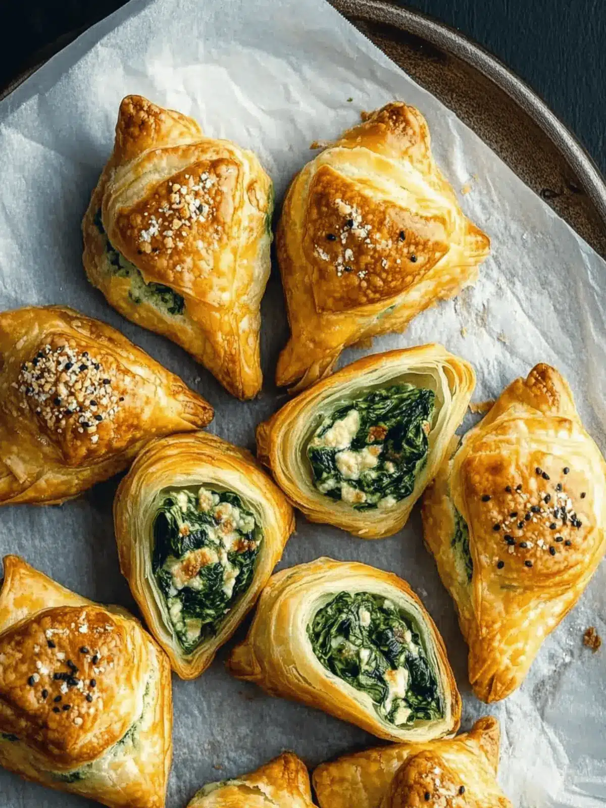 Spinach Puffs
