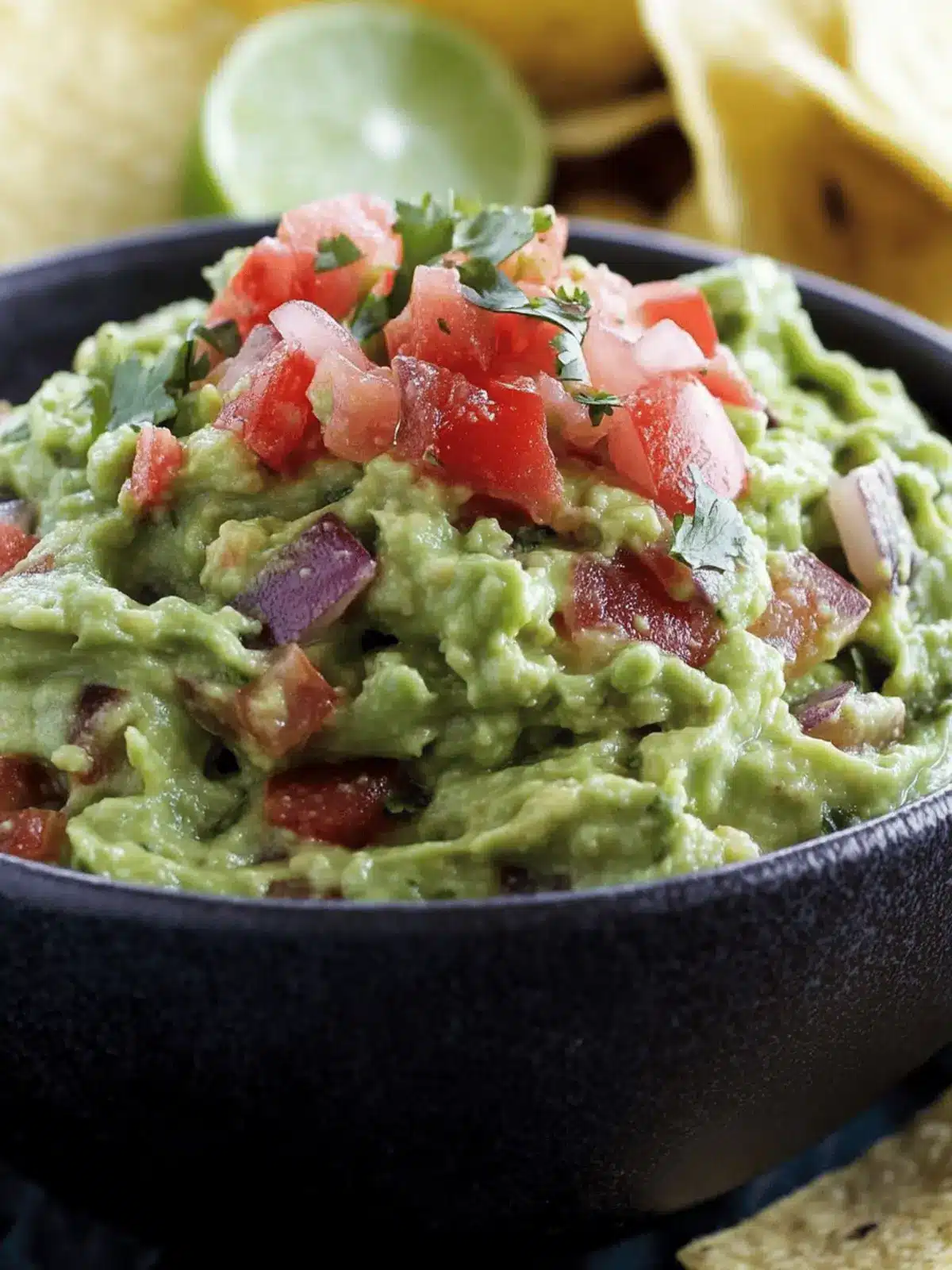 Spicy Chunky Guacamole