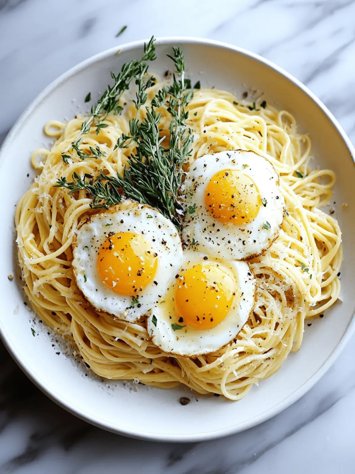 Pasta And Egg Recipe