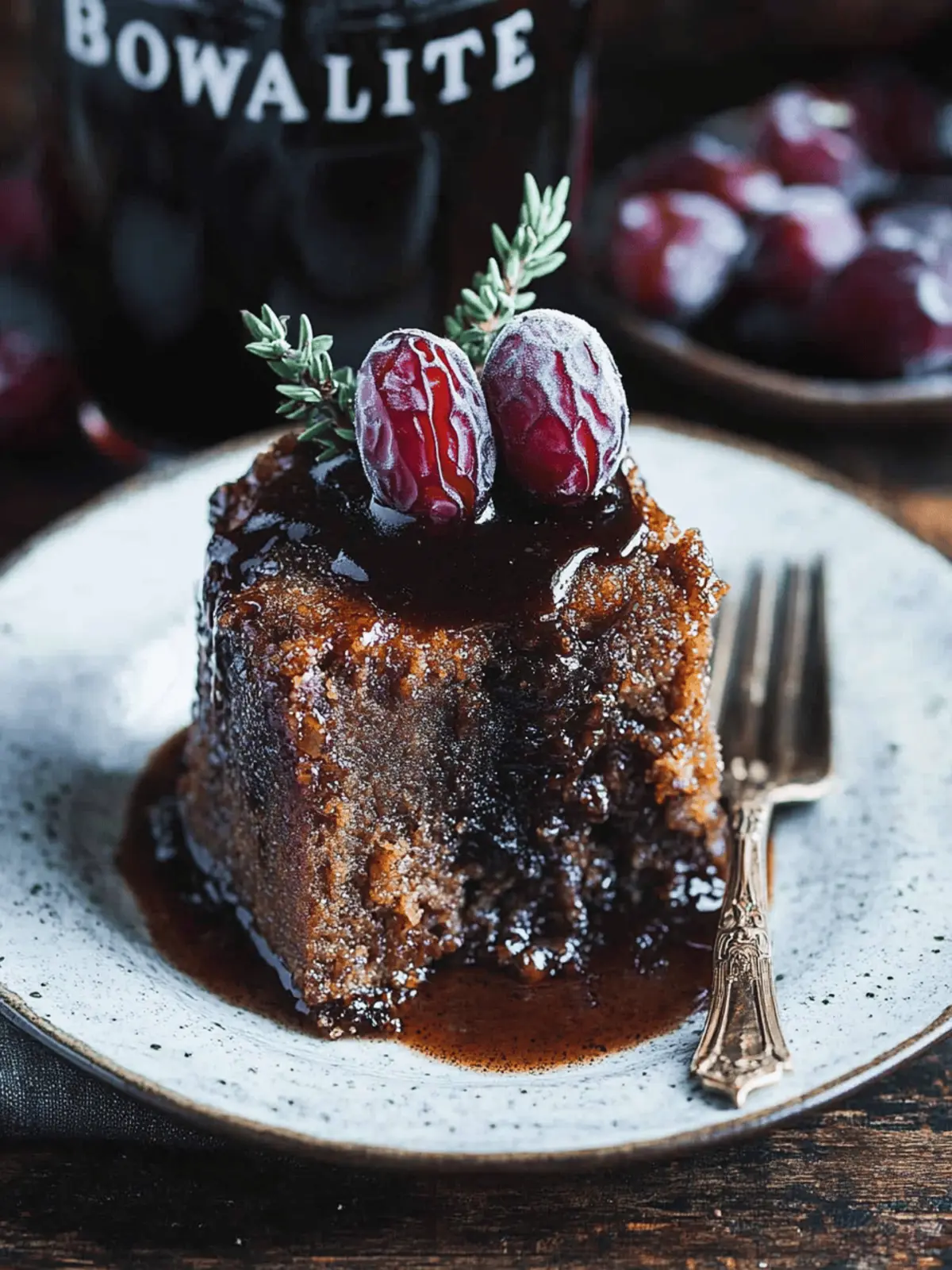 Boozy Sticky Date Pudding