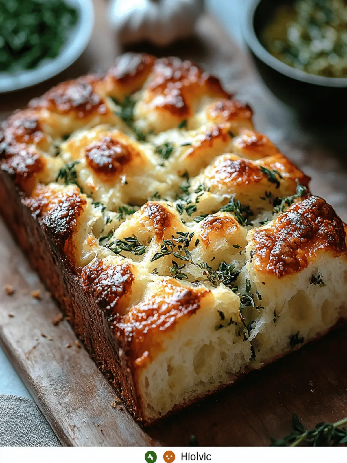 Cheese, Herb & Garlic Quick Bread No Yeast for Cozy Days 5 Cheese, Herb & Garlic Quick Bread (No Yeast)