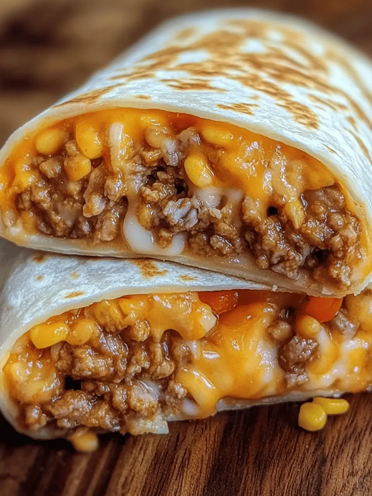 Taco Bell Quesarito Cheesy