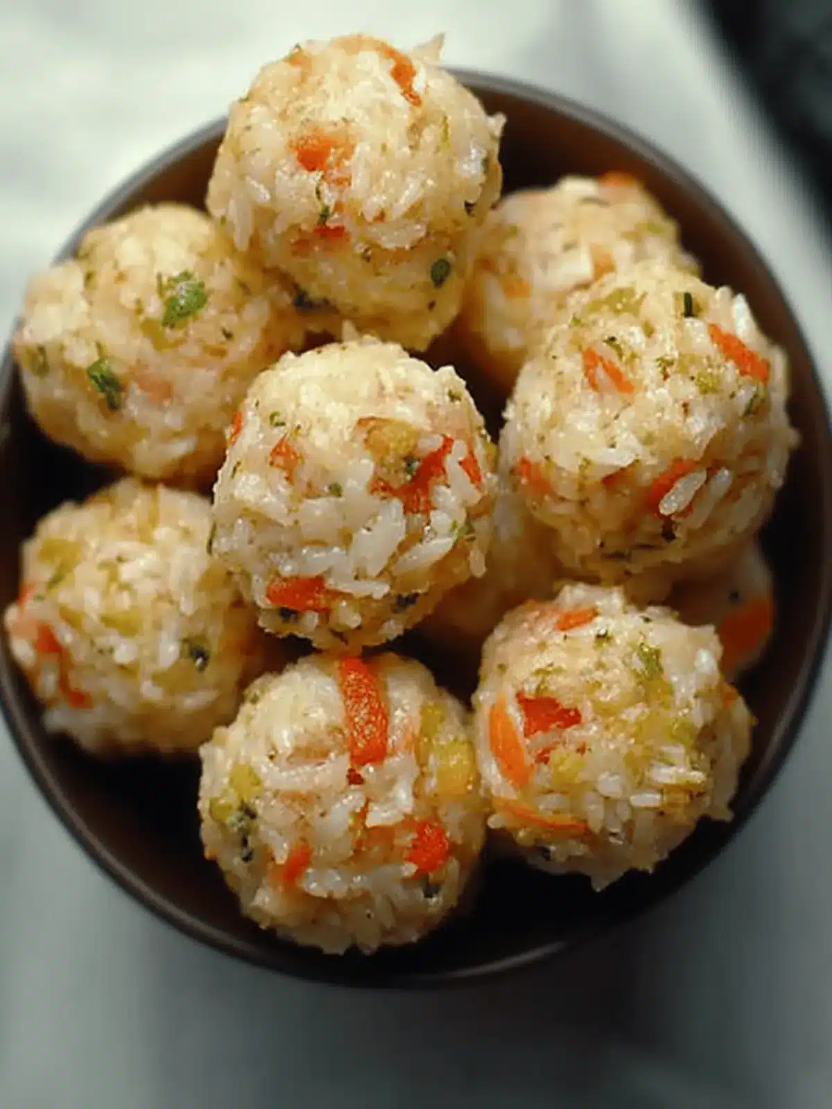 Veggie Rice Balls