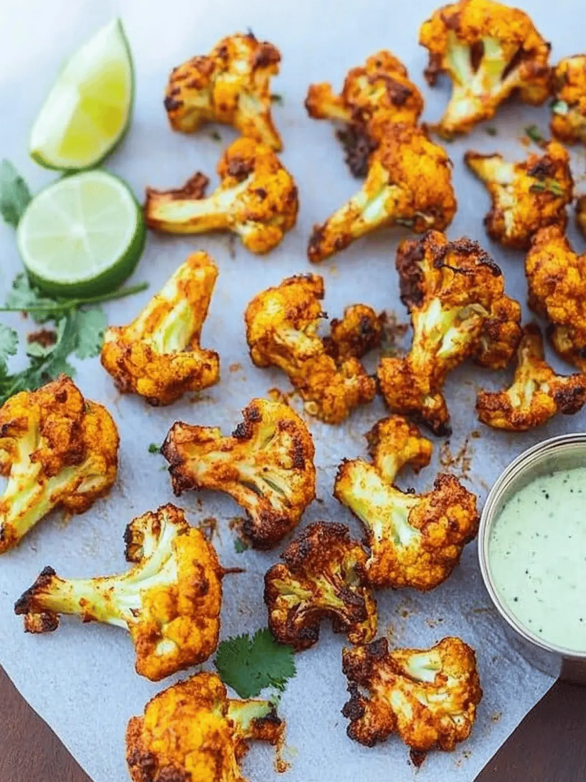 Tandoori Cauliflower (Gobi Tikka)