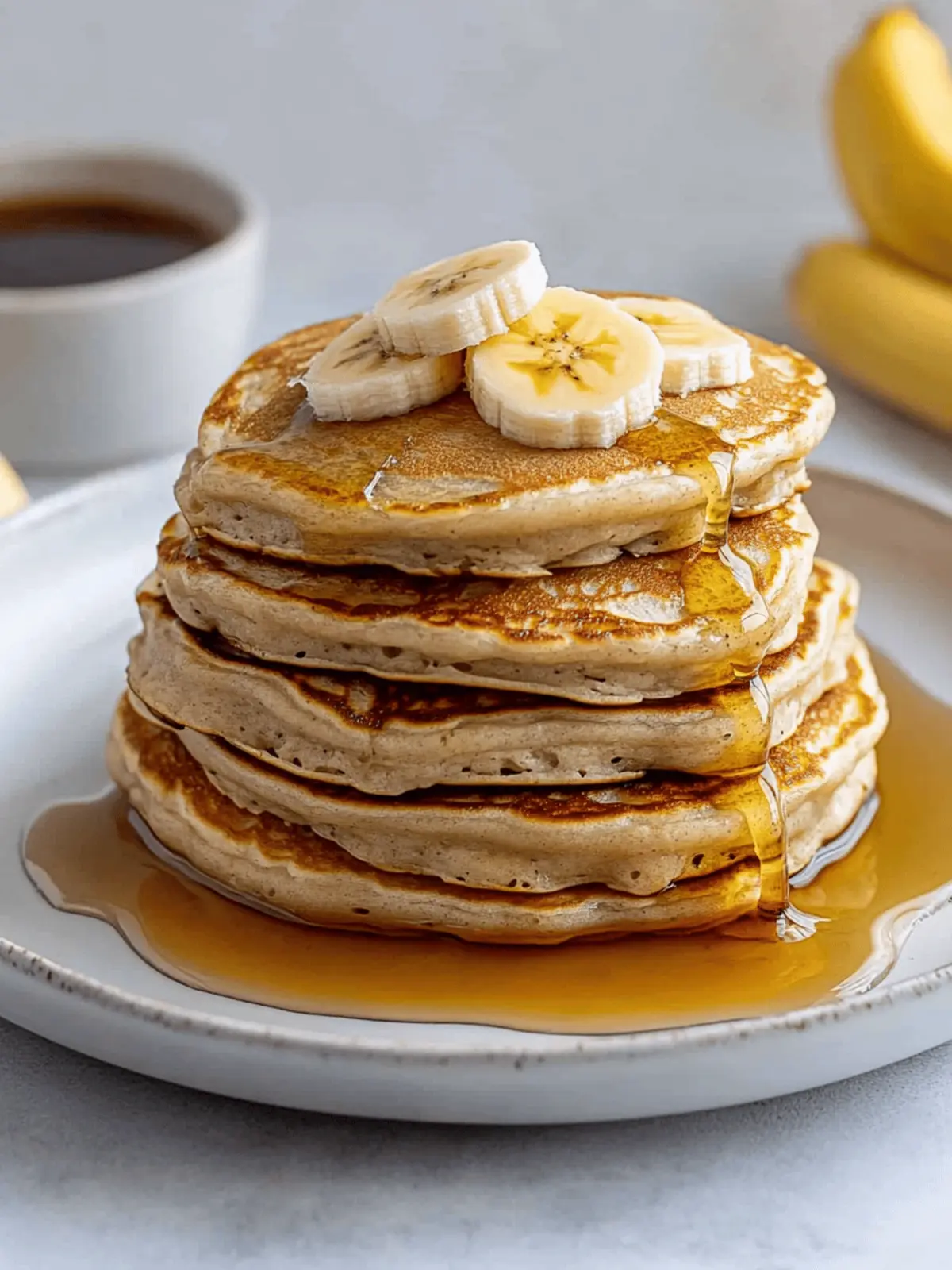 Fluffy Banana Pancakes That Are Sugar-Free and Super Easy