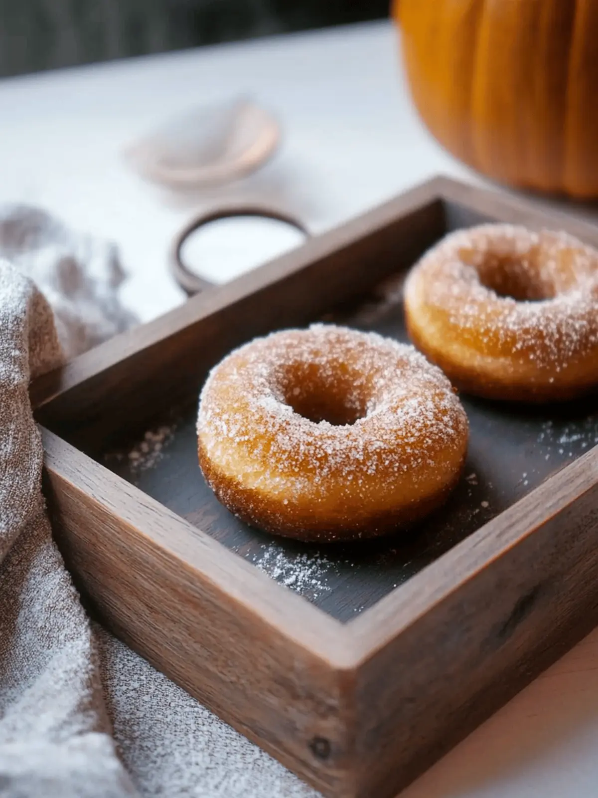Baked Pumpkin Donut