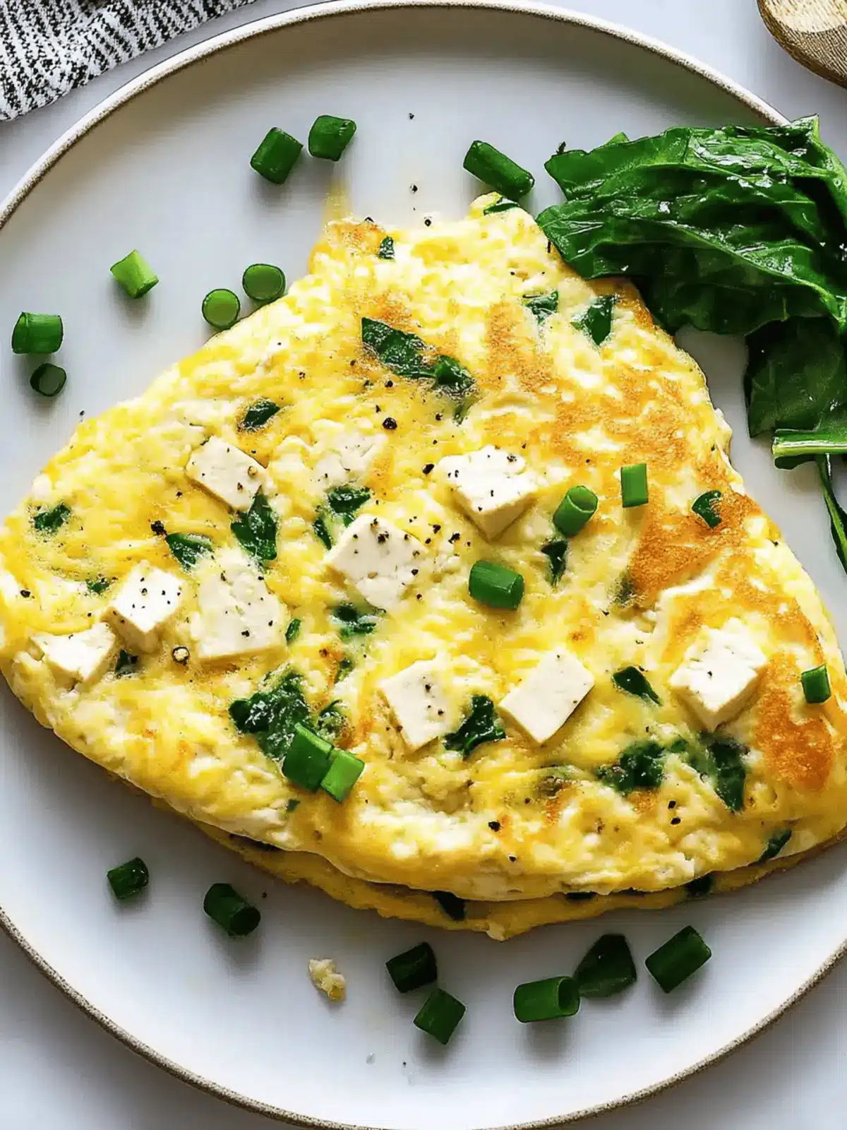 Quick Vegan Tofu Omelette