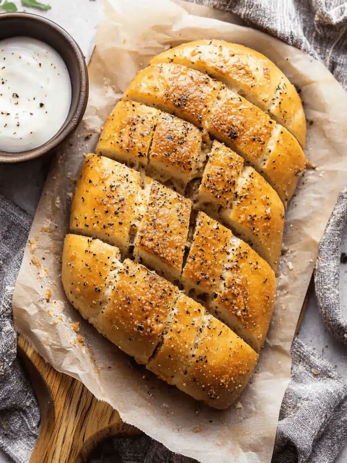 Domino's Style Garlic Breadsticks Made Easy at Home