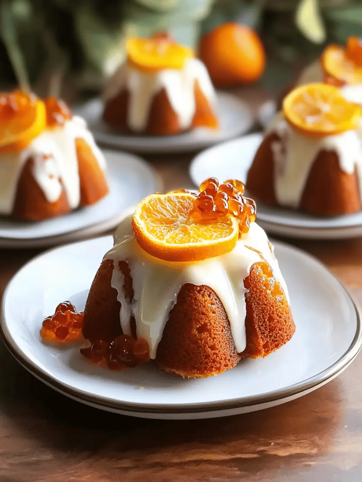 Delightful Cara Cara Orange Mini Bundt Cakes for Every Occasion