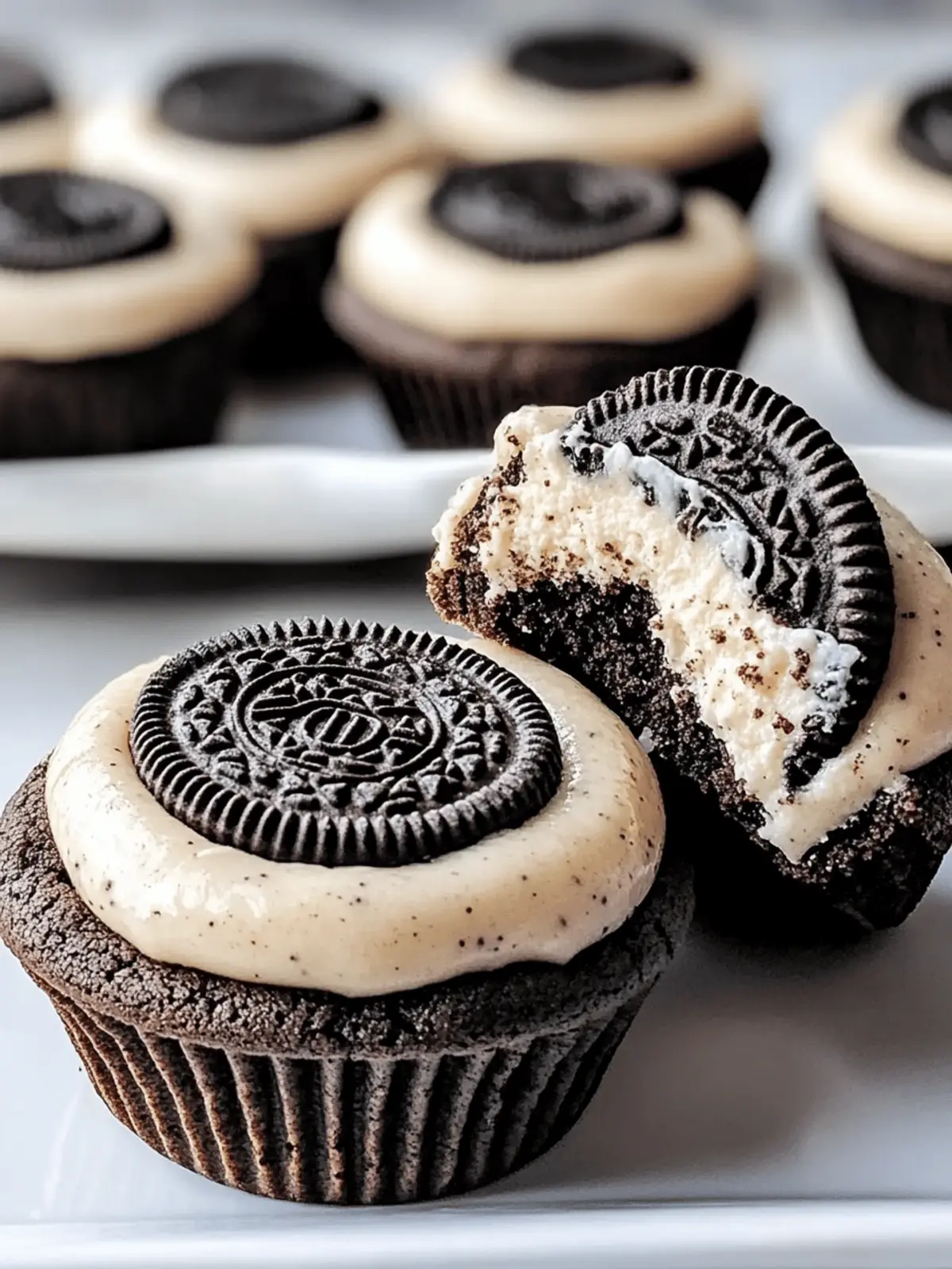 Oreo Cheesecake Cookie Cups