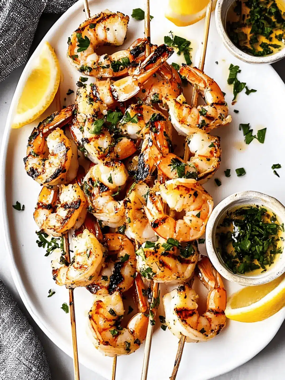 Garlic Grilled Shrimp Skewers for a Flavorful Summer Feast