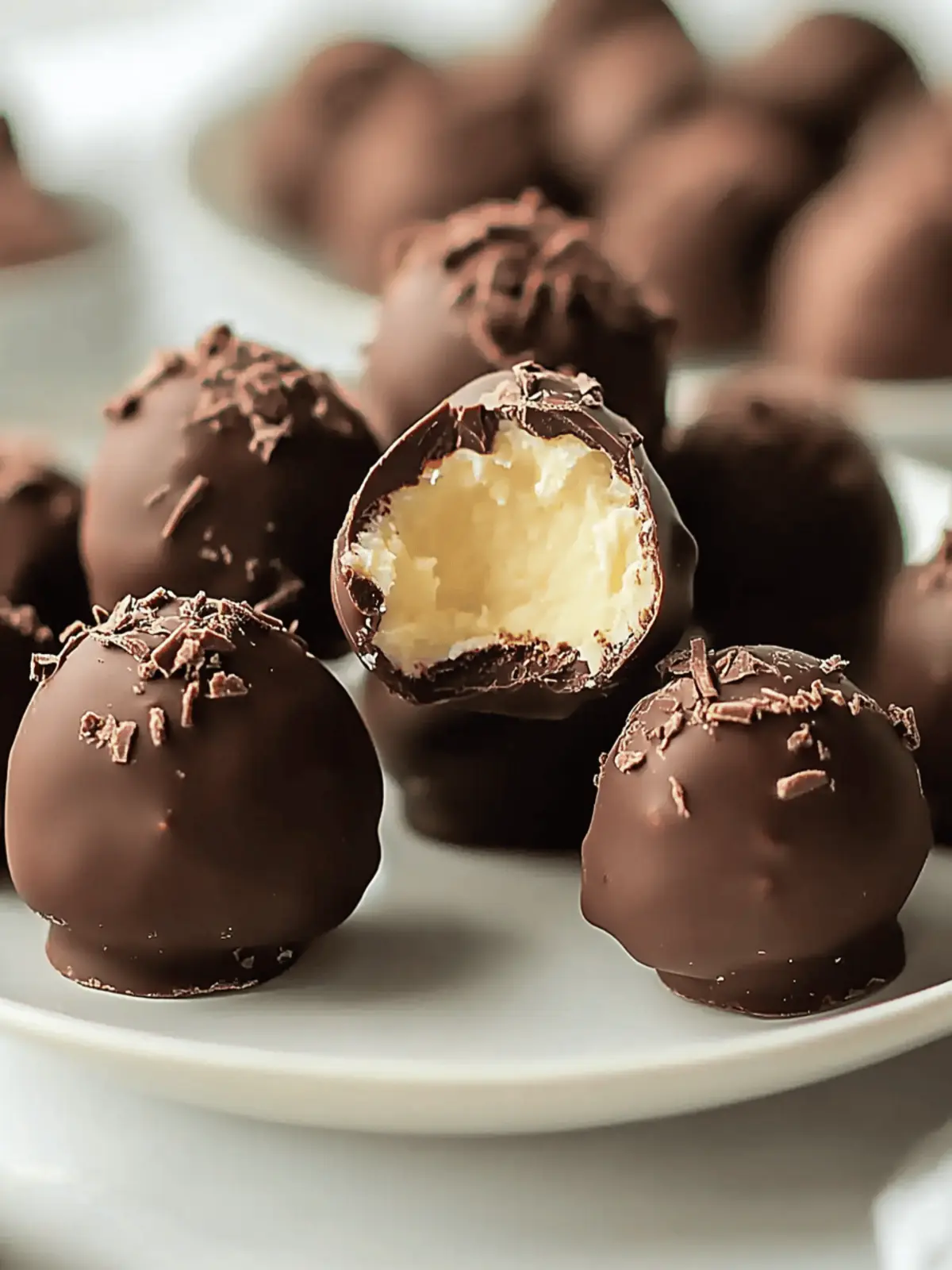 Cream Cheese Chocolate Truffles