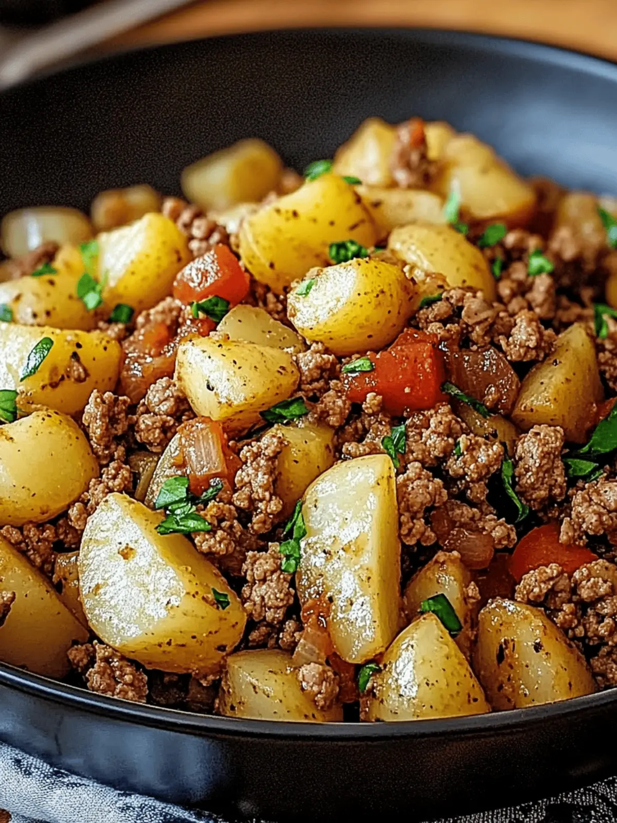 Savory Ground Turkey with Potatoes for a Quick Family Dinner