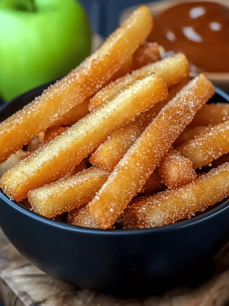 Crispy Air Fryer Apple Fries