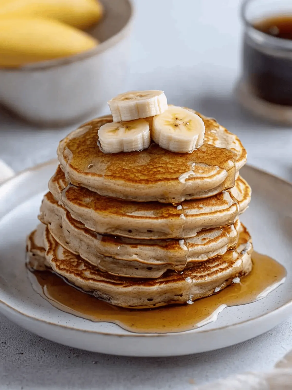 Fluffy Banana Pancakes That Are Sugar-Free and Super Easy