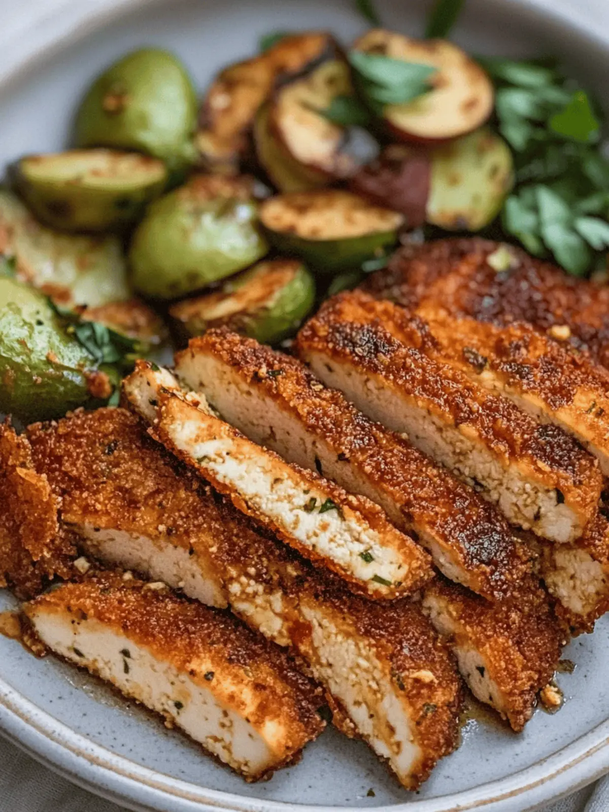 Crispy Herbed Tofu