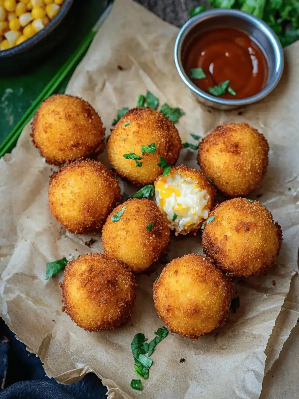 Corn Cheese Balls