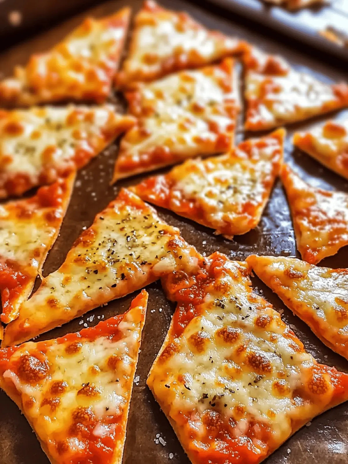 Crispy Pizza Chips: