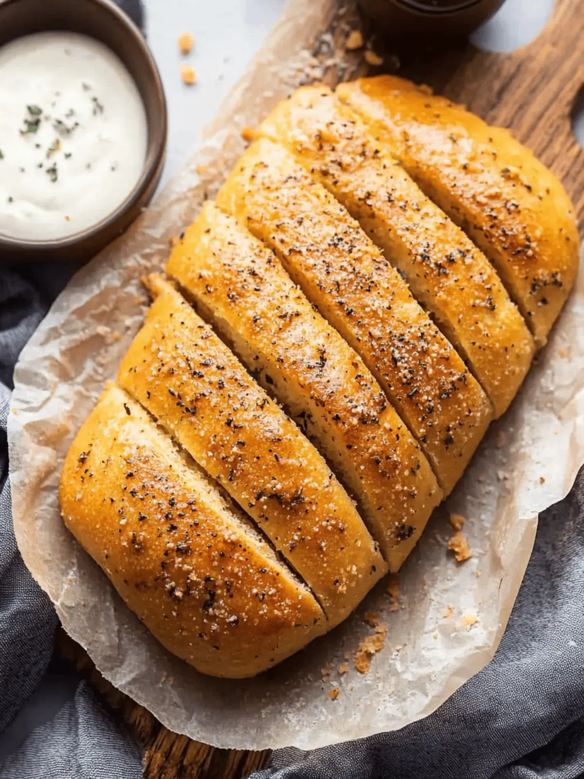 Domino's Style Garlic Breadsticks Made Easy at Home