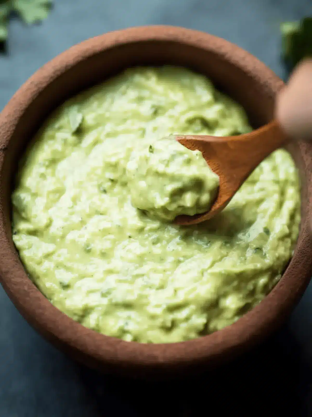 Creamy Avocado Cilantro Sauce