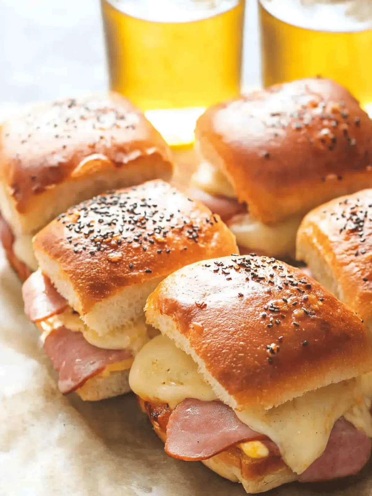 Ham and Cheese Sliders