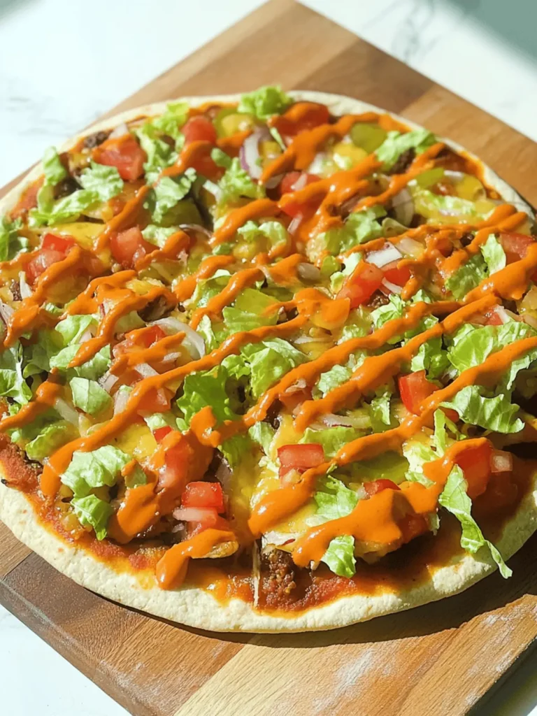 Vegan and Gluten-Free Taco Pizza