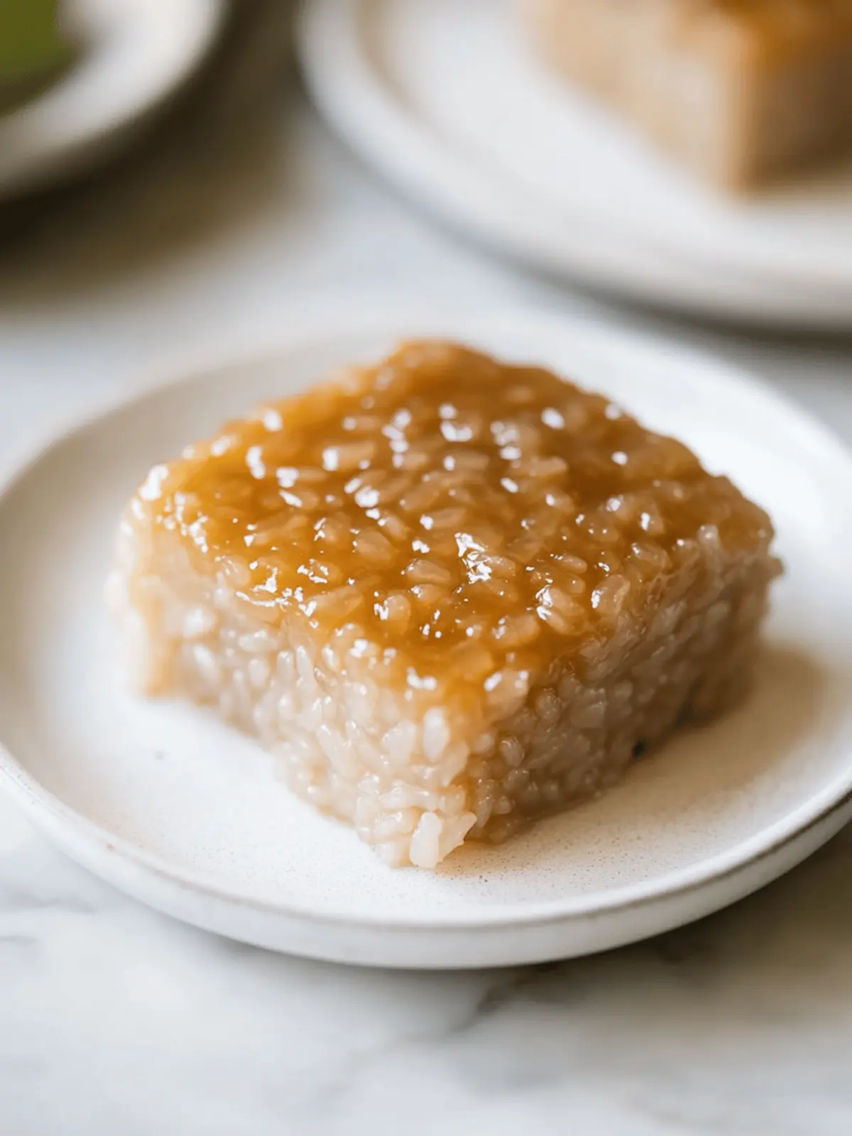Biko (Filipino Sticky Rice Cake)