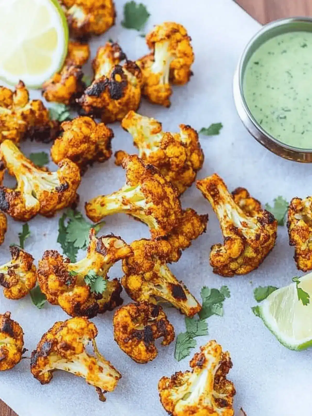 Tandoori Cauliflower (Gobi Tikka)
