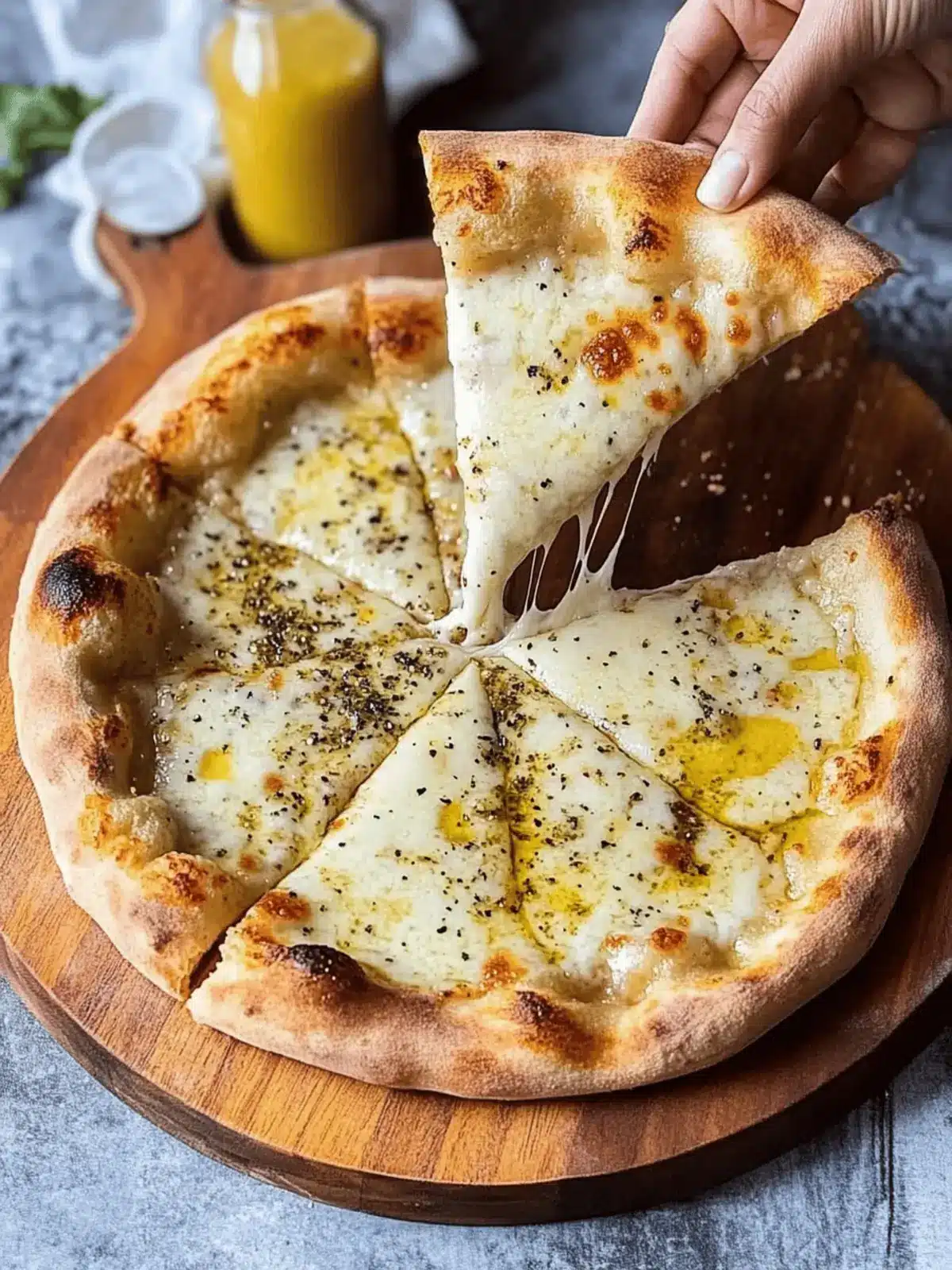 Cacio e Pepe Pizza