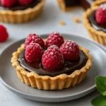 Mini Chocolate Raspberry Tarts