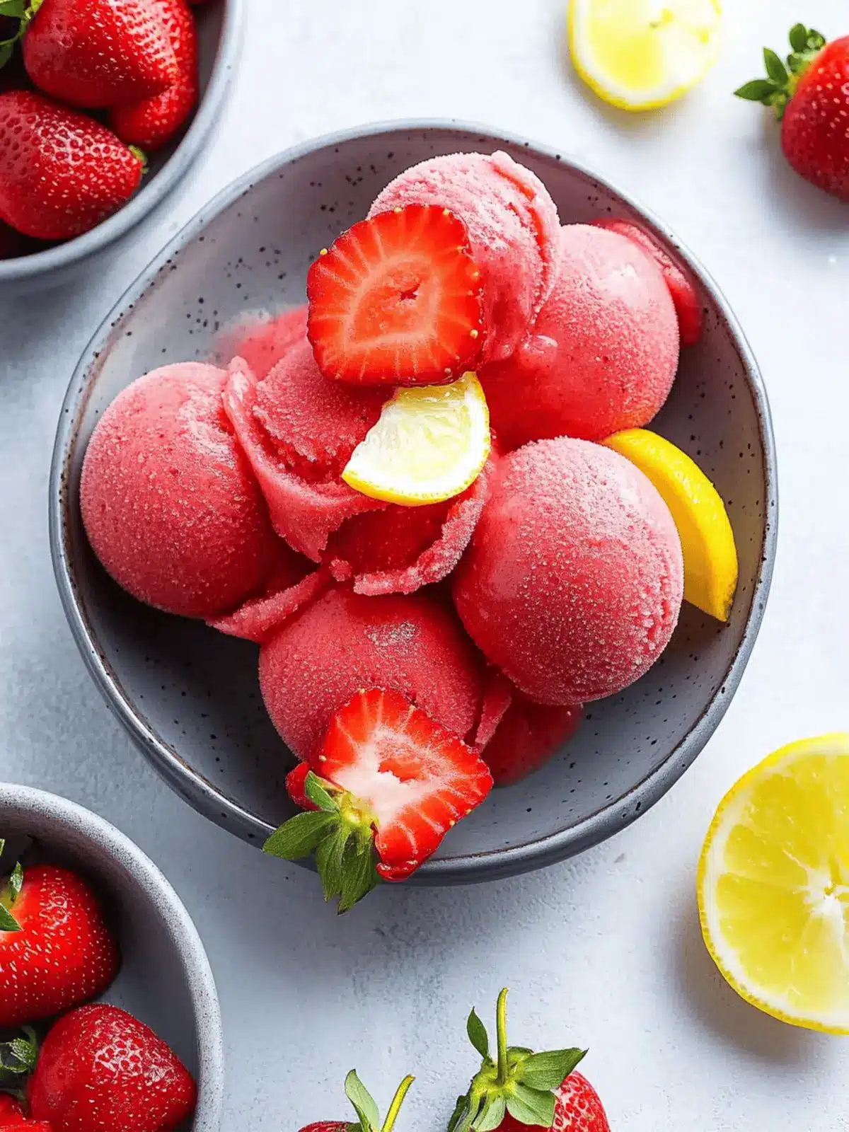 Strawberry Sorbet