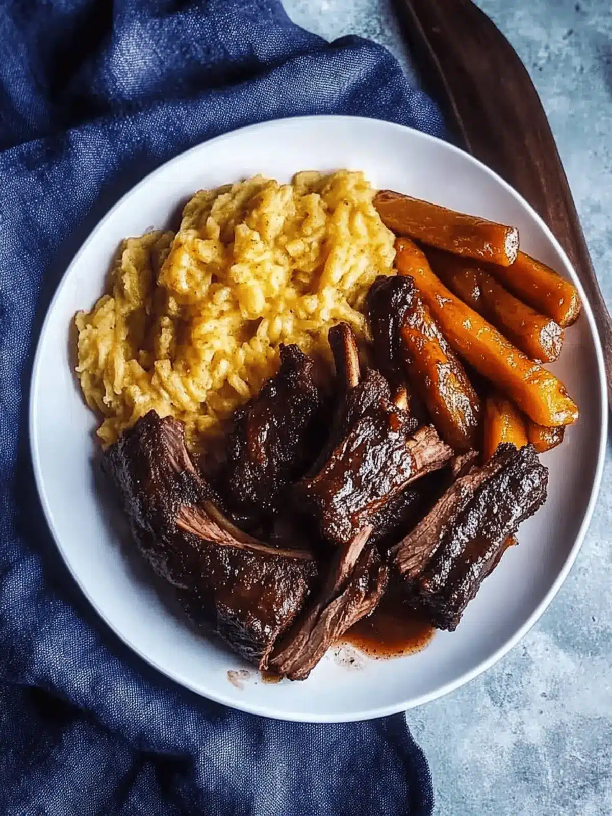 Super Tender Crockpot Beef Short Ribs