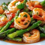 Easy, Healthy Shrimp and Asparagus Stir Fry