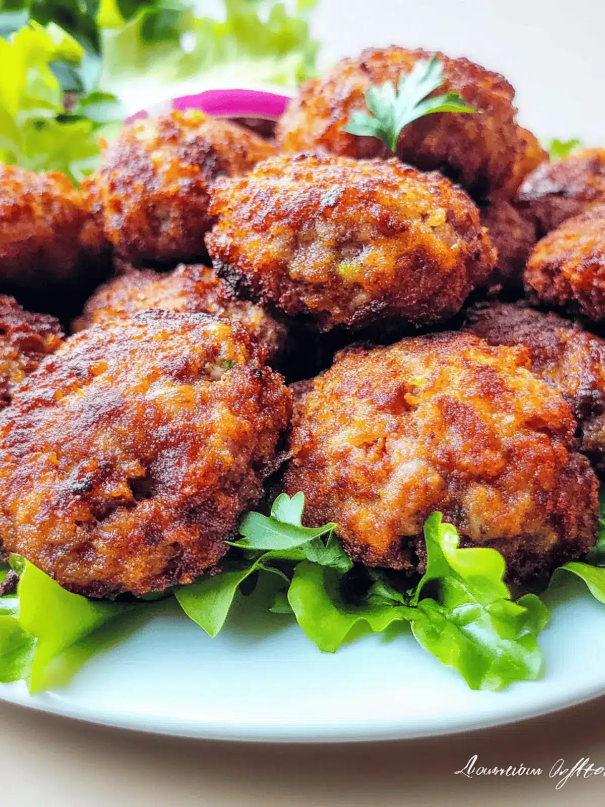 Fried Meatballs (Romanian Chiftele)