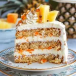 Pineapple Carrot Cream Cake