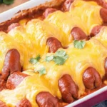 Chili Cheese Dog Casserole