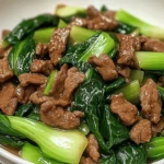 Bok Choy Stir-Fried Beef