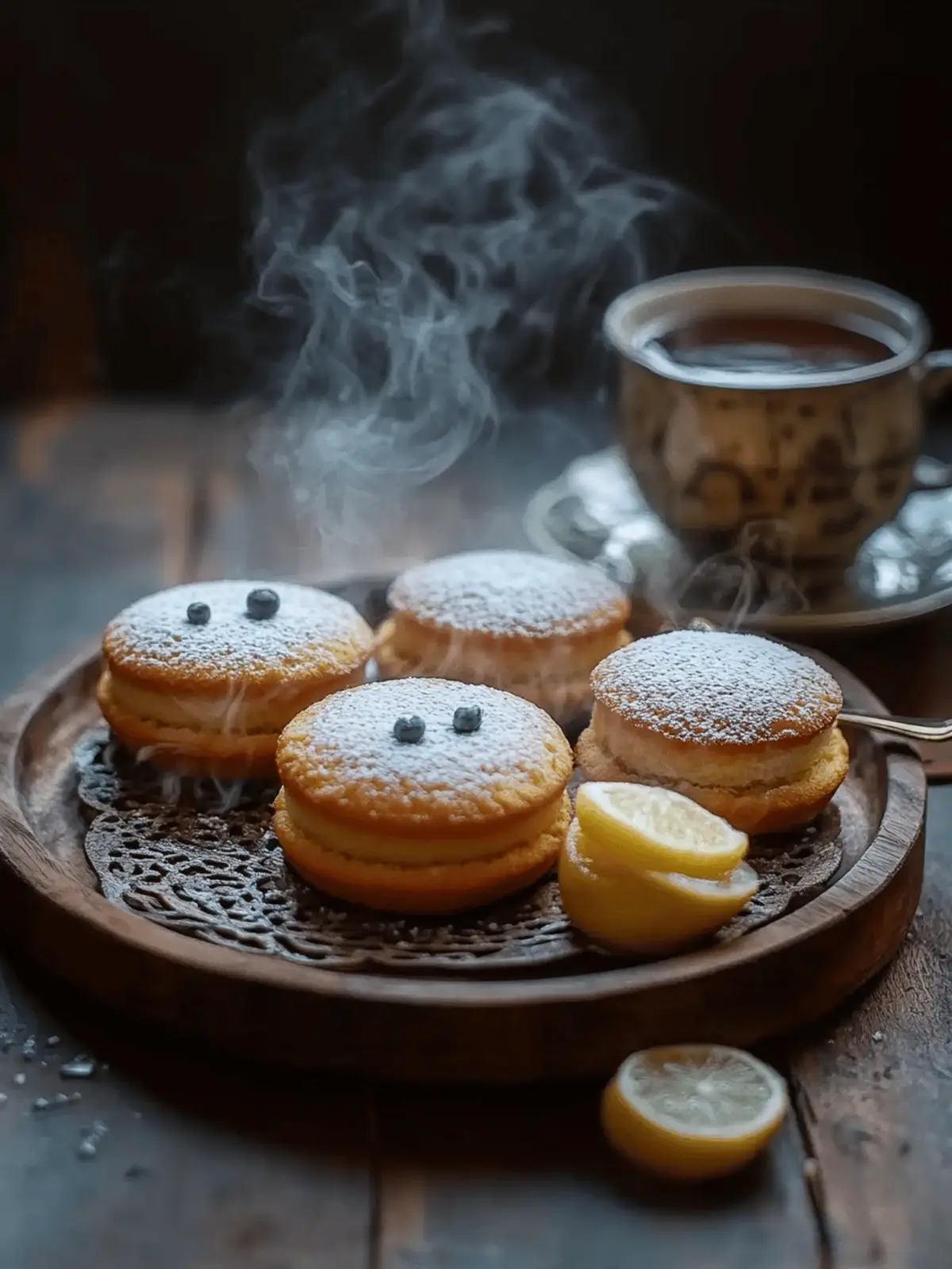 Sherlock Holmes Foggy London Tea Cakes