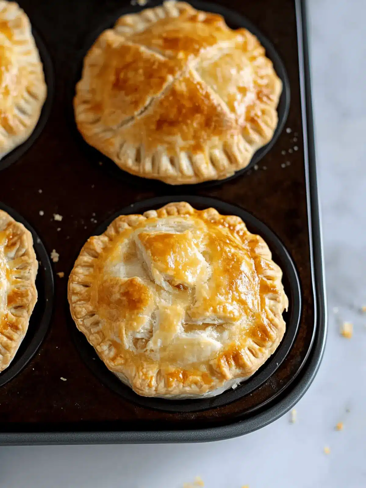 Muffin Tin Chicken Pot Pies