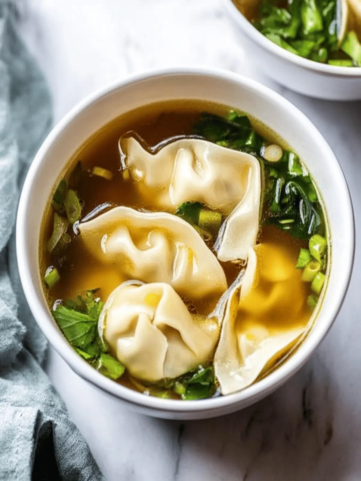 Easy Wonton Soup in 15 Minutes – Comfort in a Bowl 5 Easy Wonton Soup